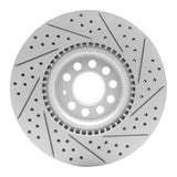 R1 Concepts 2000-2006 Audi TT Quattro Front Left Drilled & Slotted Geoperformance Rotor by R1 Concepts 830-74021L