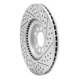 R1 Concepts 2000-2006 Audi TT Quattro Front Left Drilled & Slotted Geoperformance Rotor by R1 Concepts 830-74021L