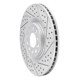 R1 Concepts 2000-2006 Audi TT Front Right Drilled & Slotted Geoperformance Rotor by R1 Concepts 830-74021R