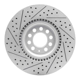 R1 Concepts 2000-2006 Audi TT Front Right Drilled & Slotted Geoperformance Rotor by R1 Concepts 830-74021R