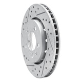 R1 Concepts 2000-2006 Audi TT Quattro Rear Left Drilled & Slotted Geoperformance Rotor by R1 Concepts 830-74022L