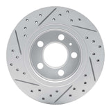 R1 Concepts 2000-2006 Audi TT Quattro Rear Right Drilled & Slotted Geoperformance Rotor by R1 Concepts 830-74022R