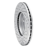 Dynamic Friction 2005-2025 Audi A3 (Mexico) Front Right Drilled & Slotted Geoperformance Rotor by Dynamic Friction Company 830-74028R