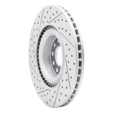 Dynamic Friction 2006-2013 Audi S3 (Mexico) Front Right Drilled & Slotted Geoperformance Rotor by Dynamic Friction Company 830-74029R