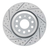 Dynamic Friction 2006-2025 Audi TT Quattro RS Rear Left Drilled & Slotted Geoperformance Rotor by Dynamic Friction Company 830-74030L