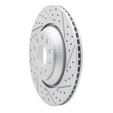 Dynamic Friction 2006-2025 Audi RS Q3 (Mexico) Rear Right Drilled & Slotted Geoperformance Rotor by Dynamic Friction Company 830-74030R