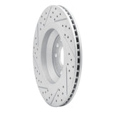 Dynamic Friction 2006-2025 Audi RS Q3 (Mexico) Rear Right Drilled & Slotted Geoperformance Rotor by Dynamic Friction Company 830-74030R