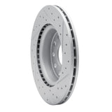 Dynamic Friction 2005-2015 Volkswagen Bora (Mexico) Front Left Drilled & Slotted Geoperformance Rotor by Dynamic Friction Company 830-74032L