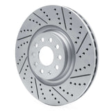 Dynamic Friction 2012-2025 Audi A3 Quattro Front Right Drilled & Slotted Geoperformance Rotor by Dynamic Friction Company 830-74034R