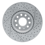 Dynamic Friction 2005-2025 Audi Q2 (Mexico) Front Left Drilled & Slotted Geoperformance Rotor by Dynamic Friction Company 830-74053L