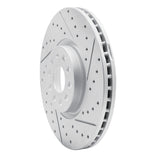 Dynamic Friction 2018-2025 Volkswagen Atlas Front Right Drilled & Slotted Geoperformance Rotor by Dynamic Friction Company 830-74058R