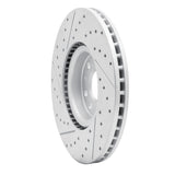 Dynamic Friction 2018-2025 Volkswagen Atlas Front Right Drilled & Slotted Geoperformance Rotor by Dynamic Friction Company 830-74058R