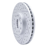 R1 Concepts 1992-2010 Lexus GS300 Front Left Drilled & Slotted Geoperformance Rotor by R1 Concepts 830-75005L