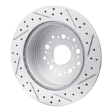 R1 Concepts 1992-2000 Lexus Sc400 Rear Left Drilled & Slotted Geoperformance Rotor by R1 Concepts 830-75006L