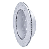 R1 Concepts 2001-2006 Lexus Ls430 Rear Left Drilled & Slotted Geoperformance Rotor by R1 Concepts 830-75010L