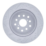 R1 Concepts 2001-2006 Lexus Ls430 Rear Right Drilled & Slotted Geoperformance Rotor by R1 Concepts 830-75010R
