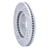 Dynamic Friction 2006-2015 Lexus GS300 Right Front Drilled & Slotted Geoperformance Rotor by Dynamic Friction Company 830-75013D