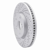 Dynamic Friction 2006-2015 Lexus IS250 Left Front Drilled & Slotted Geoperformance Rotor by Dynamic Friction Company 830-75014D