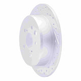 Dynamic Friction 2006-2015 Lexus Is250 Rear Left Drilled & Slotted Geoperformance Rotor by Dynamic Friction Company 830-75016L