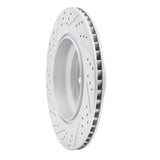 Dynamic Friction 2007-2017 Lexus Ls600H Right Rear Drilled & Slotted Geoperformance Rotor by Dynamic Friction Company 830-75022D