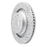 Dynamic Friction 2018-2023 Lexus Ls500 Right Rear Drilled & Slotted Geoperformance Rotor by Dynamic Friction Company 830-75047D