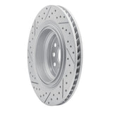 Dynamic Friction 2018-2023 Lexus Ls500 Right Rear Drilled & Slotted Geoperformance Rotor by Dynamic Friction Company 830-75047D