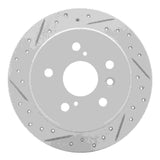 R1 Concepts 1992-2003 Lexus Es300 Rear Left Drilled & Slotted Geoperformance Rotor by R1 Concepts 830-76054L