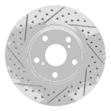 R1 Concepts 1999-2007 Lexus Rx300 Front Left Drilled & Slotted Geoperformance Rotor by R1 Concepts 830-76055L