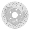 R1 Concepts 1999-2007 Lexus Rx300 Front Right Drilled & Slotted Geoperformance Rotor