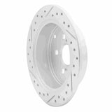 R1 Concepts 2000-2010 Pontiac Vibe Rear Right Drilled & Slotted Geoperformance Rotor by R1 Concepts 830-76069R
