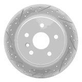 R1 Concepts 2000-2004 Toyota Avalon Rear Left Drilled & Slotted Geoperformance Rotor by R1 Concepts 830-76071L