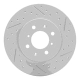 R1 Concepts 2000-2005 Toyota Echo Front Right Drilled & Slotted Geoperformance Rotor by R1 Concepts 830-76072R