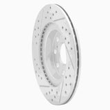 R1 Concepts 2000-2005 Toyota Mr2 Spyder Rear Right Drilled & Slotted Geoperformance Rotor by R1 Concepts 830-76073R