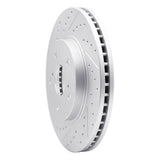 Dynamic Friction 2002-2015 Lexus Is250 Front Left Drilled & Slotted Geoperformance Rotor by Dynamic Friction Company 830-76075L
