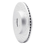 Dynamic Friction 2002-2015 Lexus Is250 Front Right Drilled & Slotted Geoperformance Rotor by Dynamic Friction Company 830-76075R