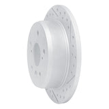 Dynamic Friction 2002-2008 Lexus Es330 Rear Right Drilled & Slotted Geoperformance Rotor by Dynamic Friction Company 830-76076R