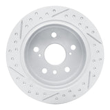 Dynamic Friction 2002-2008 Lexus Es330 Rear Right Drilled & Slotted Geoperformance Rotor by Dynamic Friction Company 830-76076R