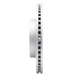 Dynamic Friction 2006-2019 Scion IQ Front Right Drilled & Slotted Geoperformance Rotor by Dynamic Friction Company 830-76078R
