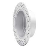 Dynamic Friction 2012-2018 Lexus ES300h Rear Right Drilled & Slotted Geoperformance Rotor by Dynamic Friction Company 830-76091R