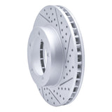 R1 Concepts 1998-2007 Lexus Lx470 Front Right Drilled & Slotted Geoperformance Rotor by R1 Concepts 830-76112R