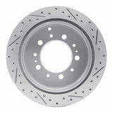R1 Concepts 1998-2007 Lexus Lx470 Rear Left Drilled & Slotted Geoperformance Rotor by R1 Concepts 830-76113L