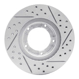 R1 Concepts 1995-2004 Toyota Tacoma Front Left Drilled & Slotted Geoperformance Rotor by R1 Concepts 830-76120L