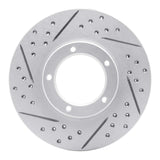 R1 Concepts 1995-2004 Toyota Tacoma Front Left Drilled & Slotted Geoperformance Rotor by R1 Concepts 830-76120L