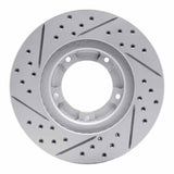 R1 Concepts 1995-2004 Toyota Tacoma Front Right Drilled & Slotted Geoperformance Rotor by R1 Concepts 830-76120R