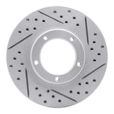 R1 Concepts 1995-2004 Toyota Tacoma Front Right Drilled & Slotted Geoperformance Rotor by R1 Concepts 830-76120R