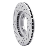 R1 Concepts 1995-2004 Toyota Tacoma Front Right Drilled & Slotted Geoperformance Rotor by R1 Concepts 830-76120R