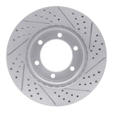 R1 Concepts 2000-2007 Toyota Sequoia Front Left Drilled & Slotted Geoperformance Rotor by R1 Concepts 830-76124L