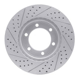 R1 Concepts 2000-2007 Toyota Tundra Front Right Drilled & Slotted Geoperformance Rotor by R1 Concepts 830-76124R