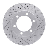 R1 Concepts 2000-2007 Toyota Tundra Front Right Drilled & Slotted Geoperformance Rotor by R1 Concepts 830-76124R