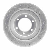 Dynamic Friction 2003-2009 Lexus Gx470 Front Left Drilled & Slotted Geoperformance Rotor by Dynamic Friction Company 830-76126L